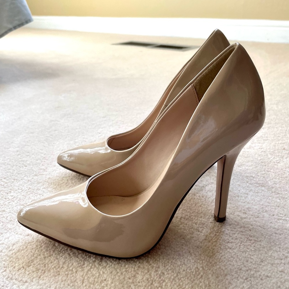 Nude stilettos
